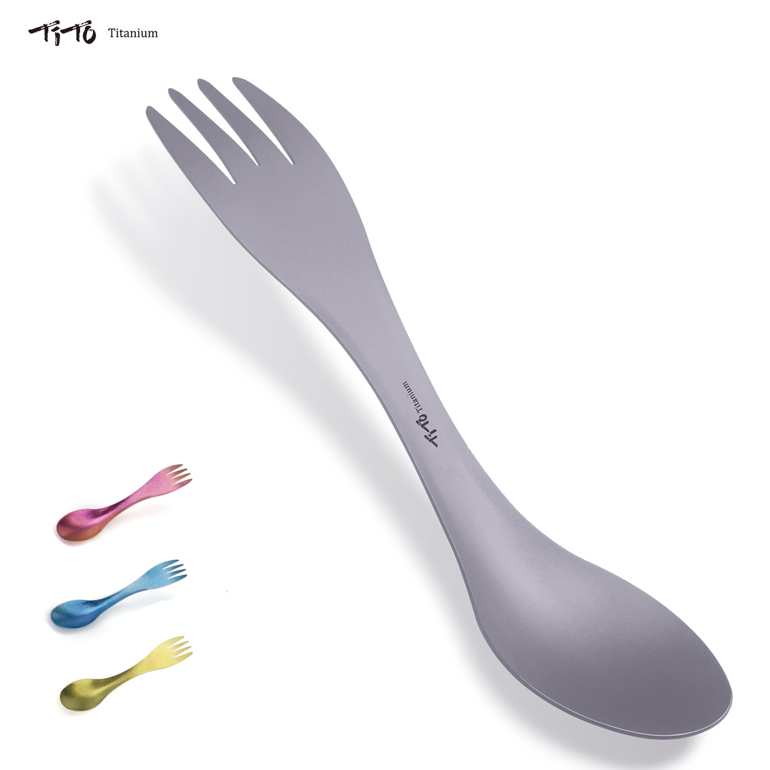 Titanium Spork Spoon Ultralight